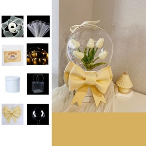 Neue Acryl Bouquet Package Box DIY Geburtstags geschenk Tulpe Holding Bucket Flower Box für Geschenke laden - Product Image 6