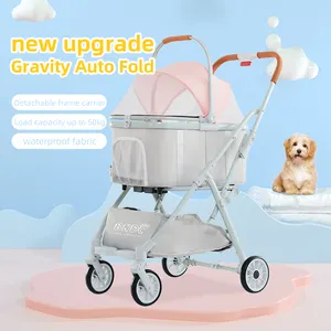 Mart satış evcil hayvan arabası köpek ve kedi açık hava etkinlikleri için evcil hayvan arabası fabrika sıcak satış tasarımı