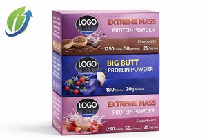 Colágeno <span class=keywords><strong>en</strong></span> <span class=keywords><strong>Polvo</strong></span> Personalizado para Reemplazo de Comidas <span class=keywords><strong>en</strong></span> Adultos, Ingredientes Naturales y Orgánicos, <span class=keywords><strong>Beneficios</strong></span> para el Crecimiento Muscular y Aumento de Peso, OEM/ODM - Product Image 4