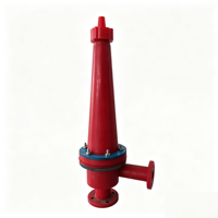Séparateur hydrocyclone en polyuréthane à raccordement par bride haute efficacité et résistant à l'abrasion pour le traitement des boues