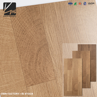 Dalles de parquet rectangulaires en bois naturel brun, 60x120cm, sculptées avec précision, résistantes à l'usure, pour hall d'hôtel