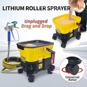 7l Ultra Grote Capaciteit Lithium Batterij Aangedreven 500W Wiel Spuitmachine Airless Verfpistool Elektrische <span class=keywords><strong>Spray</strong></span> - Product Image 2