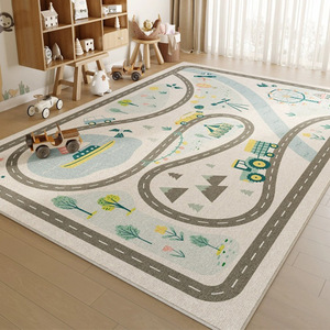Alfombra moderna para sala <span class=keywords><strong>de</strong></span> estar, estacionamiento, área <span class=keywords><strong>de</strong></span> lectura para niños, Centro <span class=keywords><strong>de</strong></span> Educación Temprana, alfombrillas <span class=keywords><strong>de</strong></span> estudio <span class=keywords><strong>de</strong></span> escalada, lavables, antideslizantes - Product Image 3