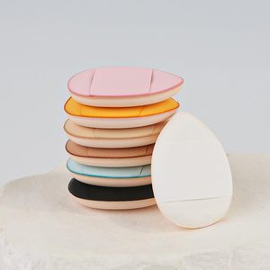 Aléatoire Coloré 7Pcs Rose Bouffée De Doigt Mini Coussin D'air Maquillage Éponge Bouffée Avec Boîte Pour Sous Les Yeux Réglage <span class=keywords><strong>Correcteur</strong></span> - Product Image 6