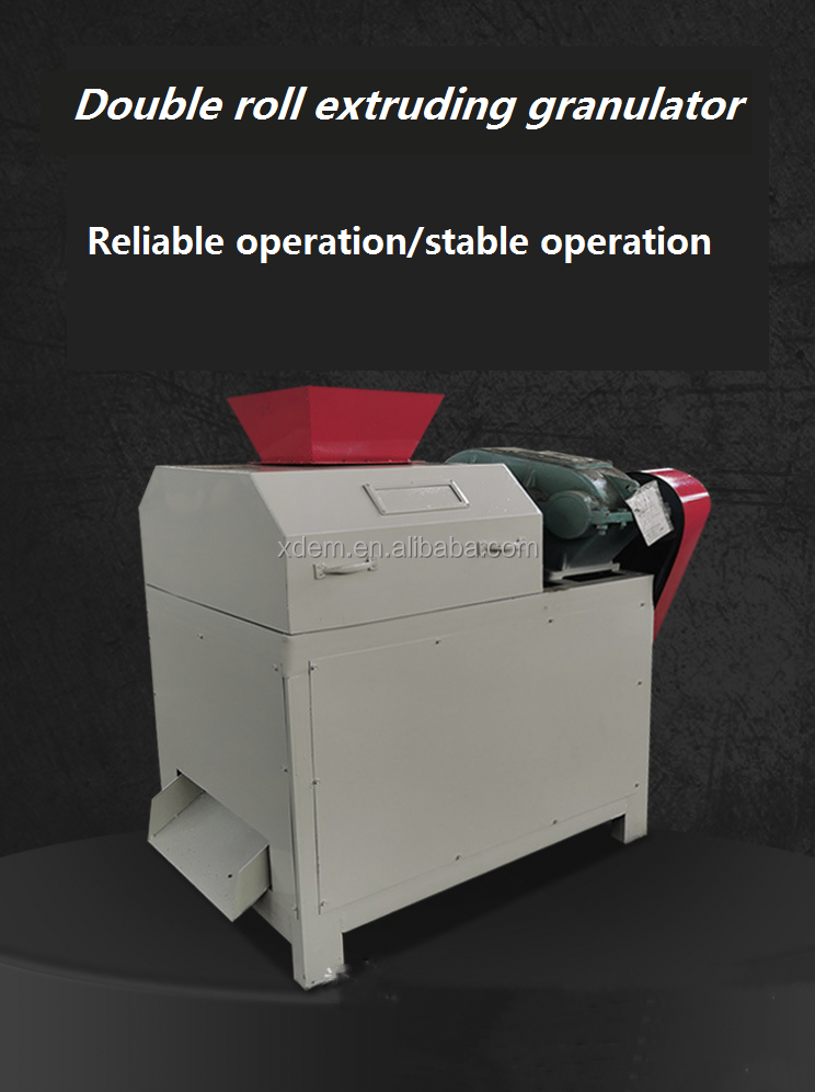 Double Roll Granulator Pressing Compound Fertilizer Animal Feed