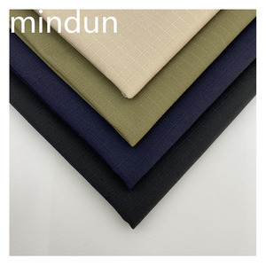 Fabrica De Mindun Tela Al Por Mayor TC Algodon Poliester Tela De Sarga Para Ropa De Trabajo Prendas - Product Image 1