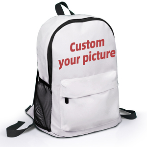 Kỹ thuật số in ấn đầy đủ máy tính xách tay Ba lô tùy chỉnh in logo túi công suất lớn trẻ em túi lớn Ba lô thiết lập với logo - Product Image 1