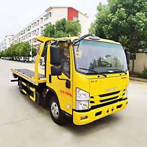 Isuzu 6 roues 5T 6T Camion de <span class=keywords><strong>remorquage</strong></span> et de <span class=keywords><strong>d</strong></span>épannage à plateau coulissant avec élévateur sous châssis <span class=keywords><strong>Prix</strong></span> - Product Image 3