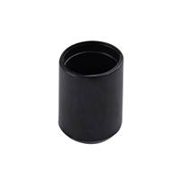 Embout de pied de meuble en vinyle noir de 5/8 pouce de hauteur |   Protection contre les rayures au sol pour chaises et tabourets |   Protection des sols et des surfaces