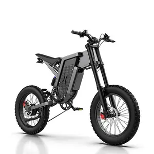 1000W 1500W 2000W Lithium Battery Aluminum Alloy Full Suspension Off Road Adult eBike Double Hydraulic Brake Dirt