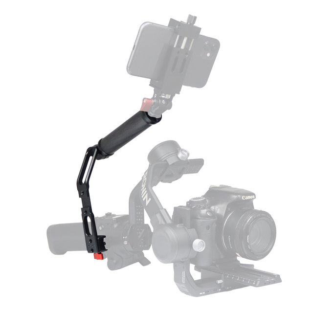FEICHAO Foldable L Bracket Sling Handle Grip Mount Clamp for DJI Ronin RS2 RSC2 RS3 Mini Pro RS4 RS5 Handheld Gimbal Stabilizer