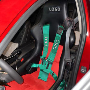 Arnés de Seguridad <span class=keywords><strong>TAKA</strong></span> JDM de 4 Puntos de 3 Pulgadas, Kit de Cinturón de Seguridad Deportivo para Auto, Cinturón de Camuflaje para <span class=keywords><strong>Coche</strong></span> de Carreras, Cinturones de Seguridad de 4 Puntos para Competición - Product Image 4