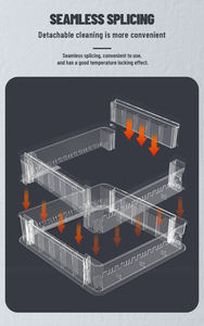 Baterias Novas e Mais Baratas para Incubadora de Ovos WONEGG, Bandeja para <span class=keywords><strong>88</strong></span> Ovos, Máquina de Incubação para 64 Ovos - Product Image 3