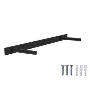 סוגריים מדף צינור כבד תמיכה ב-l דקורטיבי מתכת צף קיר הרכבה יצוק ברזל הרכבה ברזל ברזל ברזל - Product Image 2