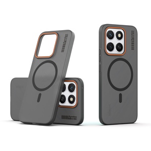 ผู้ผลิตเคสโทรศัพท์มือถือ ขายส่ง เคสแบบใสขุ่น ฝาหลังแบบเต็มตัว วัสดุ PC สีควันบุหรี่ สำหรับ Honor X8c X6c X70i - Product Image 2