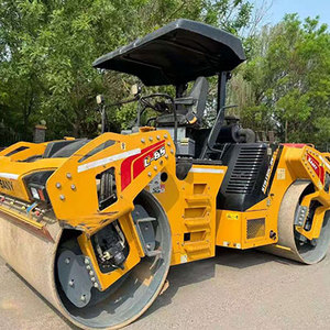 Doppio sany str130c rullo a tamburo compattatore idraulico vibratorio rullo compressore Tandem rotella altri macchinari usati - Product Image 5