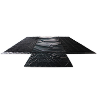 Toiles de protection légères de 24 pi x 27 pi avec chute de 8 pi pour camion à plateau