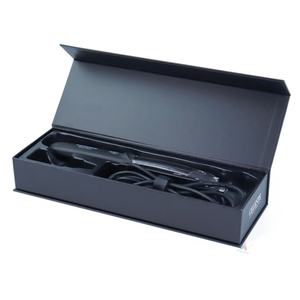 Boîte magnétique rigide personnalisée Crown Win, logo personnalisé, écologique, gaufrage, emballage magnétique laminé, découpe à l'emporte-pièce, blister noir - Product Image 5