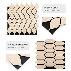 Panneaux acoustiques en bois étanches <span class=keywords><strong>WYC</strong></span> – Les plus vendus, modernes et insonorisants pour salon, chambre et hôtel - Product Image 4