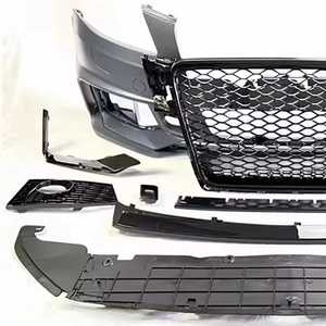 Kit de Carrocería para Parachoques Delantero Estilo RS4 con Rejilla Negra para Audi <span class=keywords><strong>A4</strong></span> S4 B8 2008 2009 <span class=keywords><strong>2010</strong></span> 2011 2012 - Product Image 2