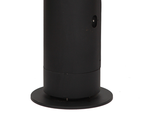 Nouveau design, chauffage au granulés de bois écologique de 1 m avec poignée en acier inoxydable 430, chauffage de terrasse au granulés noir sur pied avec tube en verre - Product Image 2