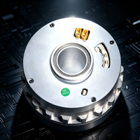 Actionneur harmonique à haute densité de couple 242~557 Nm, moteur rotatif sans balais à trou central pour automatisation, robot chien, mesure laser