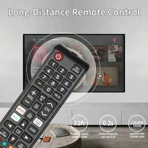 Fabrika toptan akıllı üniversal uyumlu TV uzaktan kumanda aleti BN59-01315A Samsung akıllı TV için uyumlu - Product Image 4
