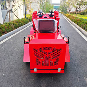 Skid Steer <span class=keywords><strong>Loader</strong></span> Mesin Diesel Mini <span class=keywords><strong>Loader</strong></span> Skid Steer <span class=keywords><strong>Loader</strong></span> yang Dikendarai dari Belakang dengan Forestry Mulcher - Product Image 5