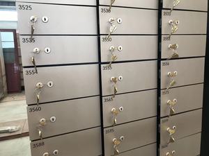 Traditional Safe Deposit <b>Box</b> Vintage Design Safe <b>Box</b> with Dual Key <b>Lock</b> for Valueables - Product Image 5