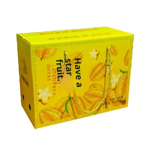 Caja Personalizada para Fruta Estrellada de 3, 5 y 10 lb, para Empaque de Regalo de Mango y Guayaba - Product Image 1