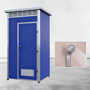 ตู้คอนเทนเนอร์ห้องน้ำสาธารณะแบบถอดออกได้อุปกรณ์อาบน้ำเต็มรูปแบบพกพาแบบเคลื่อนที่ได้ - Product Image 1