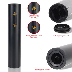 <b>Kitchen</b> Accessories Gadgets Opener Automatic Electric Wine Bottle Opener With <b>Foil</b> Cutter Electric Easy Red Wine Bottle Opener - Product Image 4