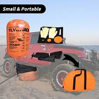 Cric pneumatique gonflable 4 tonnes 4x4 tout-terrain pour voiture, modèle 4933 Orange Air Jack, vente en gros directe usine, levage facile