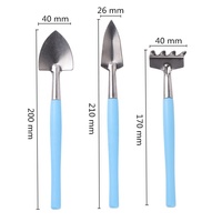 Ensembles de jardinage Mini pelle râteau pelle outils de plantation pour plantes fleurs plantes succulentes semis en pot repiquage creusement