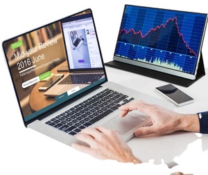 Giá thấp 14.1inch màn hình di động 1080P IPS/HDR kép Màn hình máy tính xách tay màn hình Extender cho chơi game và máy tính hiển thị - Product Image 1