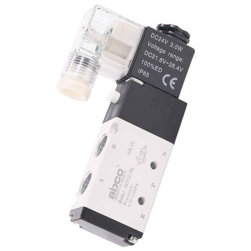 4V21008A Solenoid Valve 4v310-10 Cylinder Reversing Valve Pneumatic Solenoid Control Valve AC220 air DC24V