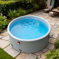 Piscina Inflable Grande de Alta Calidad, Portátil, con Tecnología Dropstitch, Ideal para Familias, Adultos y Niños