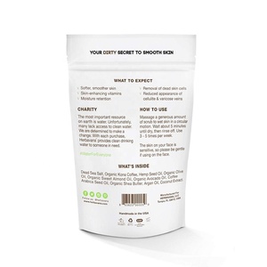 MISSY, OEM y ODM de etiqueta privada cuerpo friega de coco de <span class=keywords><strong>café</strong></span> exfoliante con sal <span class=keywords><strong>del</strong></span> <span class=keywords><strong>Mar</strong></span> Muerto - Product Image 2