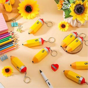 <b>Custom</b> Logo Pu Foam Pencil Shaped Stress Reliever <b>Keychain</b> for Promotional Giveaway - Product Image 5
