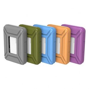 Caja de almacenamiento de protección para HDD y SSD PHX-35 de 3,5 pulgadas, de plástico, a prueba de golpes, polvo, humedad, presión y antiestática, digital - Product Image 1