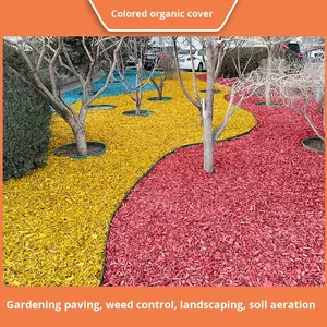 Décoration <span class=keywords><strong>de</strong></span> <span class=keywords><strong>jardin</strong></span> moderne et colorée, <span class=keywords><strong>copeaux</strong></span> <span class=keywords><strong>de</strong></span> <span class=keywords><strong>bois</strong></span> organiques, fibres, aménagement paysager <span class=keywords><strong>de</strong></span> cour, paillis <span class=keywords><strong>de</strong></span> fibres <span class=keywords><strong>de</strong></span> <span class=keywords><strong>bois</strong></span> pour l'embellissement - Product Image 4