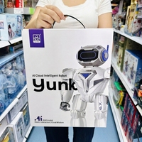 Witeng KI-Smart-Roboterhund High-End-Modell Sprachinteraktion Anruffunktionen Elektronisches Haustier-Spielzeug für Kinder aus Kunststoff