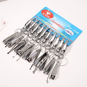 2441 DIY OEM Pendentif porte-clés en alliage de zinc, porte-clés de voiture, cure-oreille, outil à ongles pour kit de pinces - Product Image 1