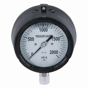 Phenolic Case Diaphragm Process Mbar Low Pressure Gauge Customized Y125,Y130 Plastic CN;JIA Normal Plastic Casing Bottom 150mm