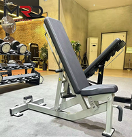 Banc de musculation réglable (plat, incliné, décliné) pour la musculation et le fitness en salle de sport