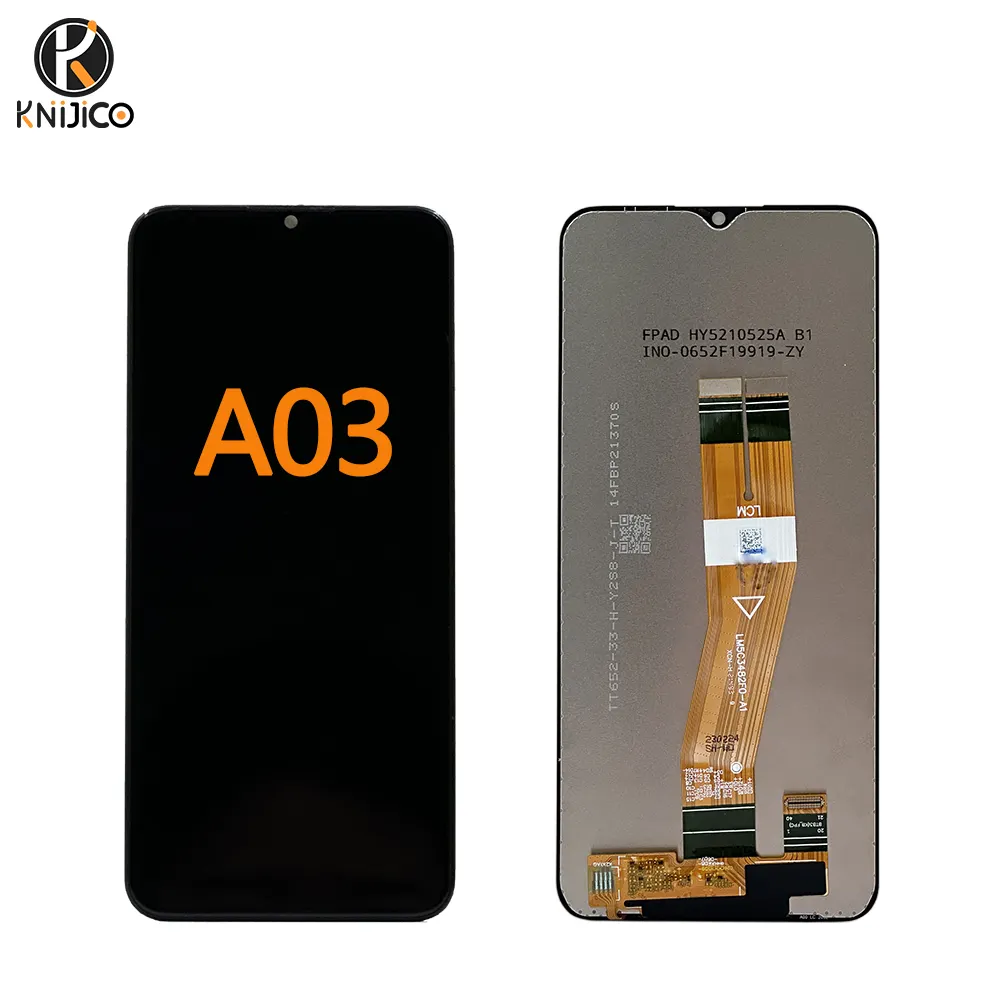 100% orijinal hizmet ambalaj lcd A03 samsung lcd galaxy A04 A11 A12 dokunmatik lcd ekran ekran