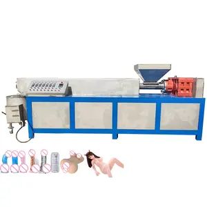 Pvc Plastic Siliconen Extruder Lijn Full Body Groot Formaat Realistische Siliconen Pop Extruder Met Vagina En Anus