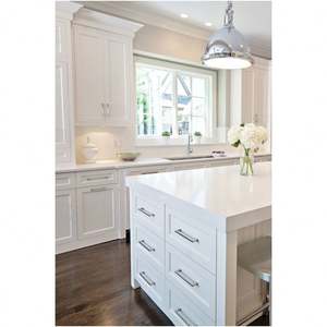 Armoires de cuisine personnalisées de style shaker blanc de luxe, conceptions gratuites, armoires de cuisine modernes personnalisées - Product Image 6