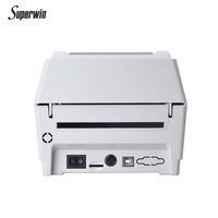 Imprimante d'étiquettes à transfert thermique Superwin XP-460B 4 pouces, interface USB, 200 DPI, 152 mm/s, garantie 1 an, FCC/CE/RoHS