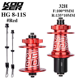 Koozer ดุมล้อจักรยาน4 NBK XM490,ดุมล้อจักรยานเสือภูเขาลูกปืนดุมล้อ QR 32รูแบริ่งซีลดิสก์เบรกจักรยาน10/11 - Product Image 5